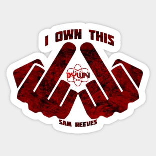 BYWN Owner Sam Reeves Design Sticker